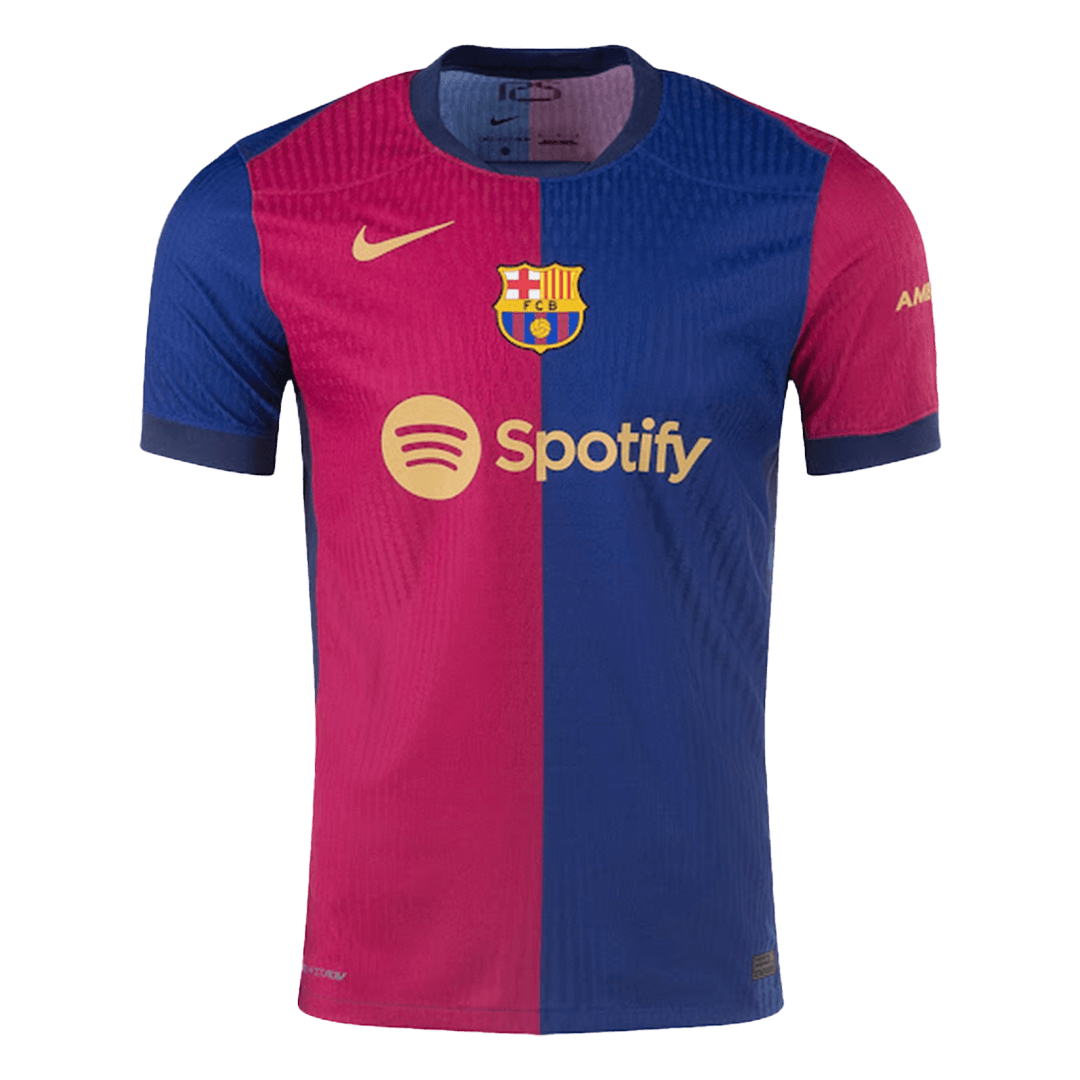 Authentic LEWANDOWSKI #9 Barcelona Home Football Shirt 2024/25- - old sponsor - Image 2