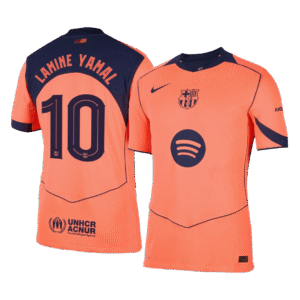 LAMINE YAMAL #10 Barcelona Third Away Authentic Soccer Jersey 2025/26 - UCL