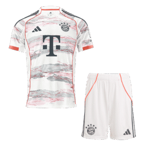 Bayern Munich Away Soccer Jersey Kit(Jersey+Shorts) 2025/26 White