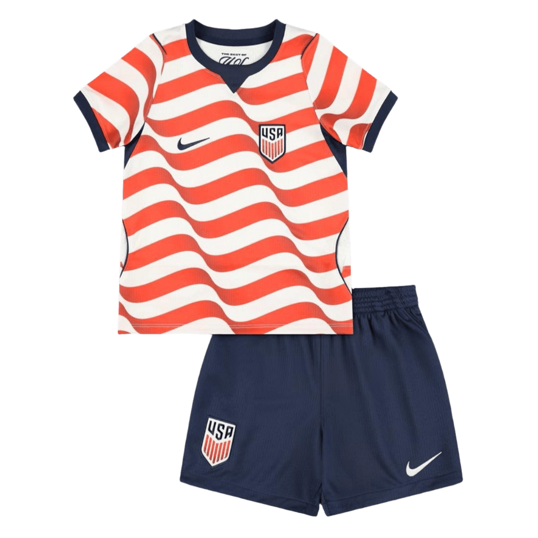 USA Home Kids Soccer Jerseys Kit World Cup 2026