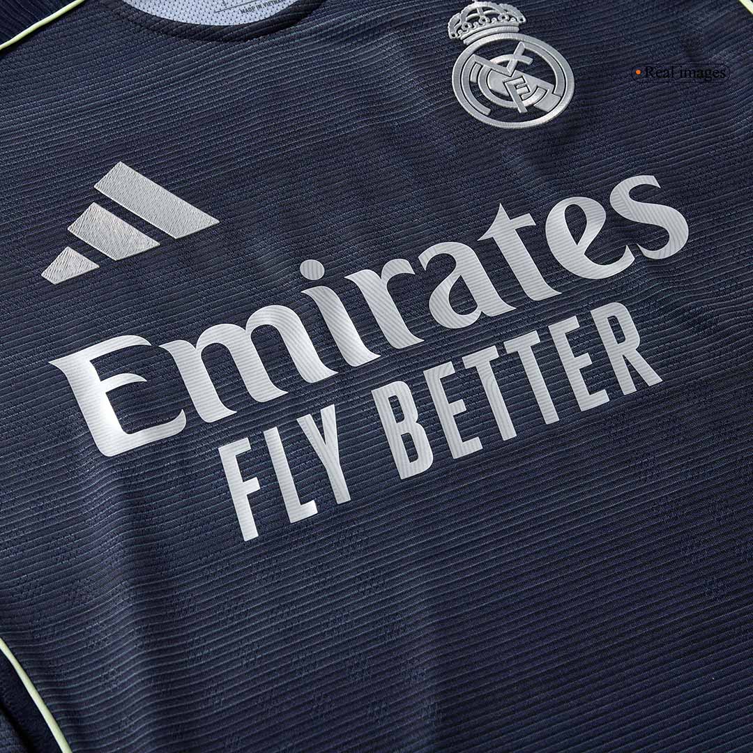 HUIJSEN #24 Real Madrid Away Authentic Soccer Jersey 2025/26 - Image 5