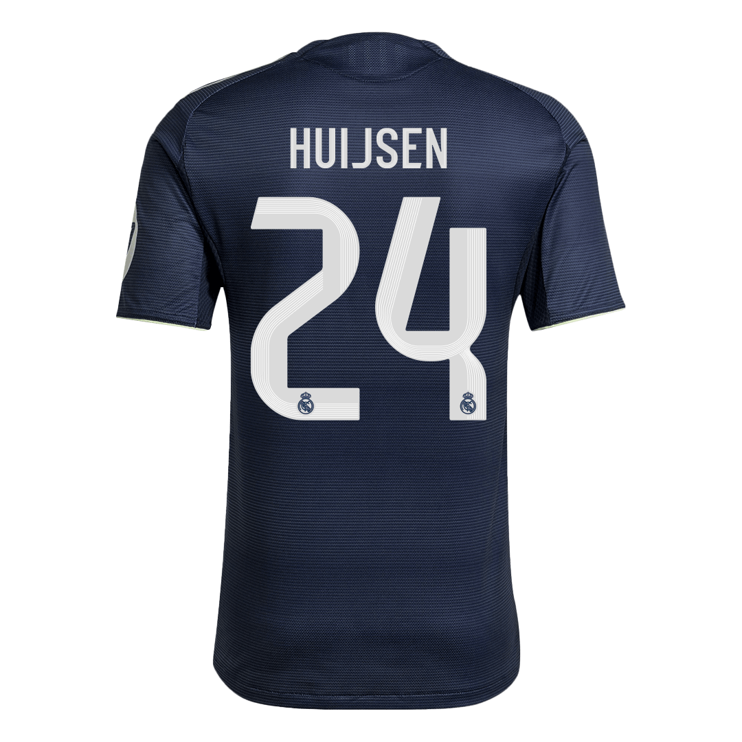 HUIJSEN #24 Real Madrid Away Authentic Soccer Jersey 2025/26 - Image 11