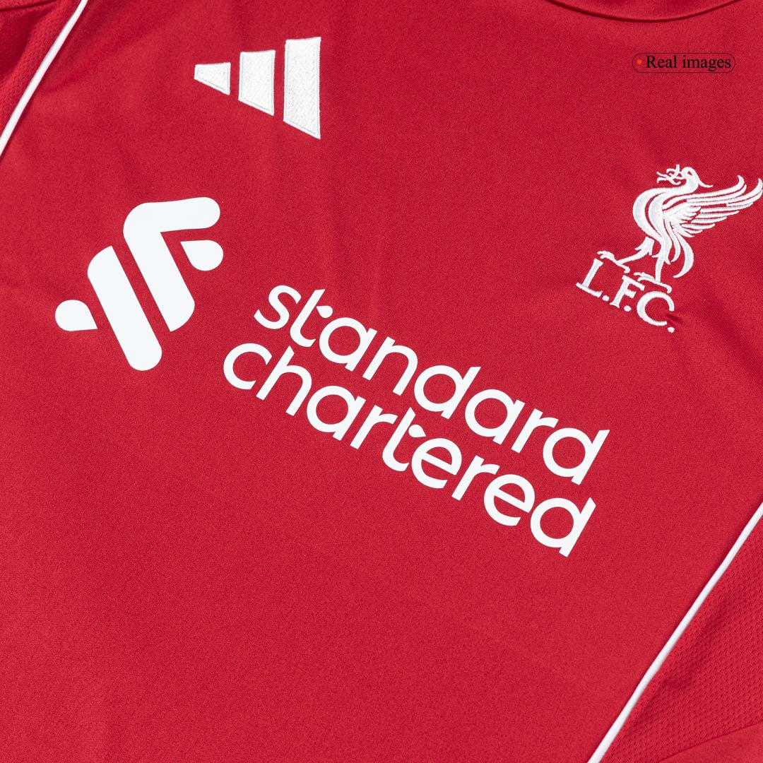 ISAK #9 Liverpool Home Soccer Jersey 2025/26 - Image 6