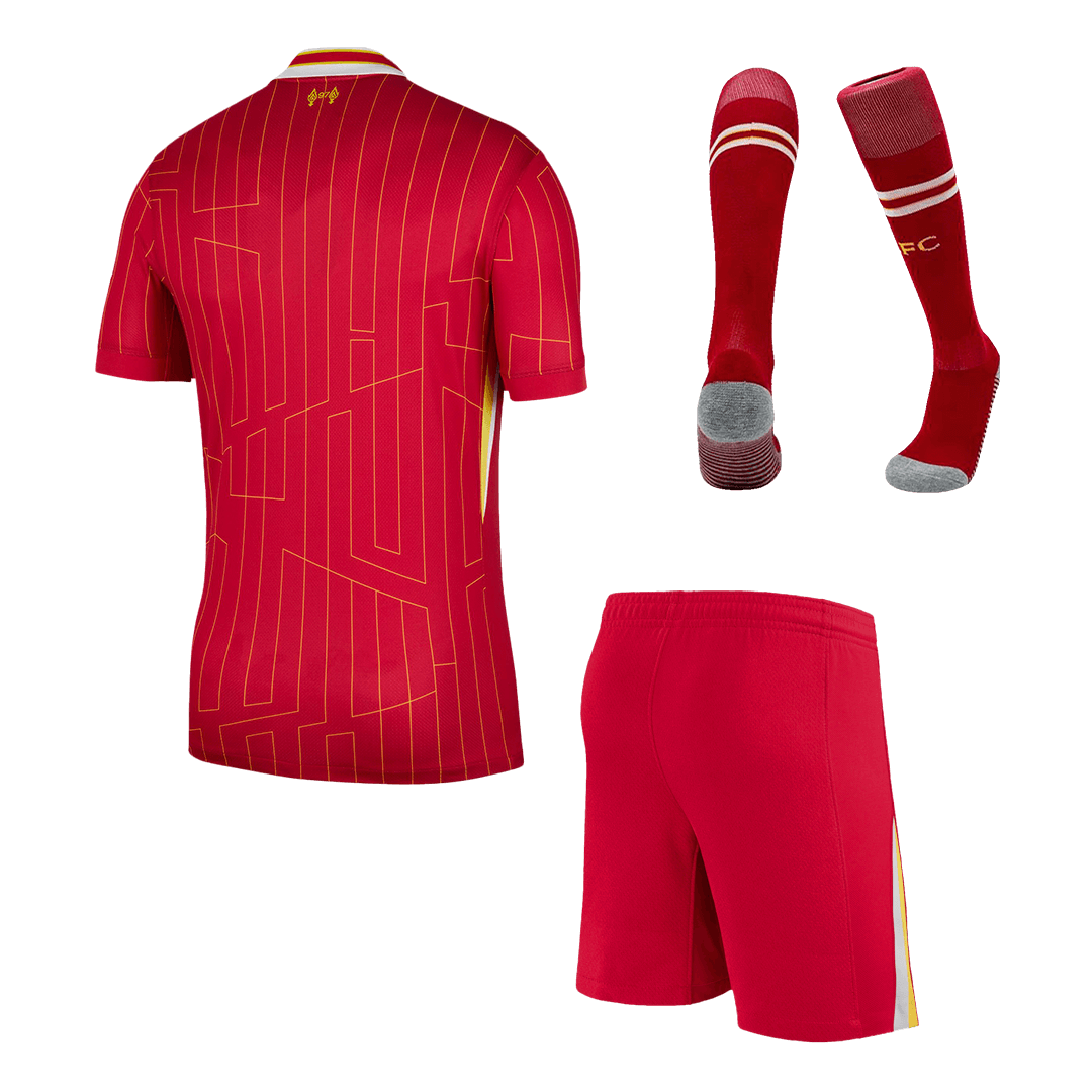 Liverpool Home Jerseys Full Kit 2024/25 - Image 18