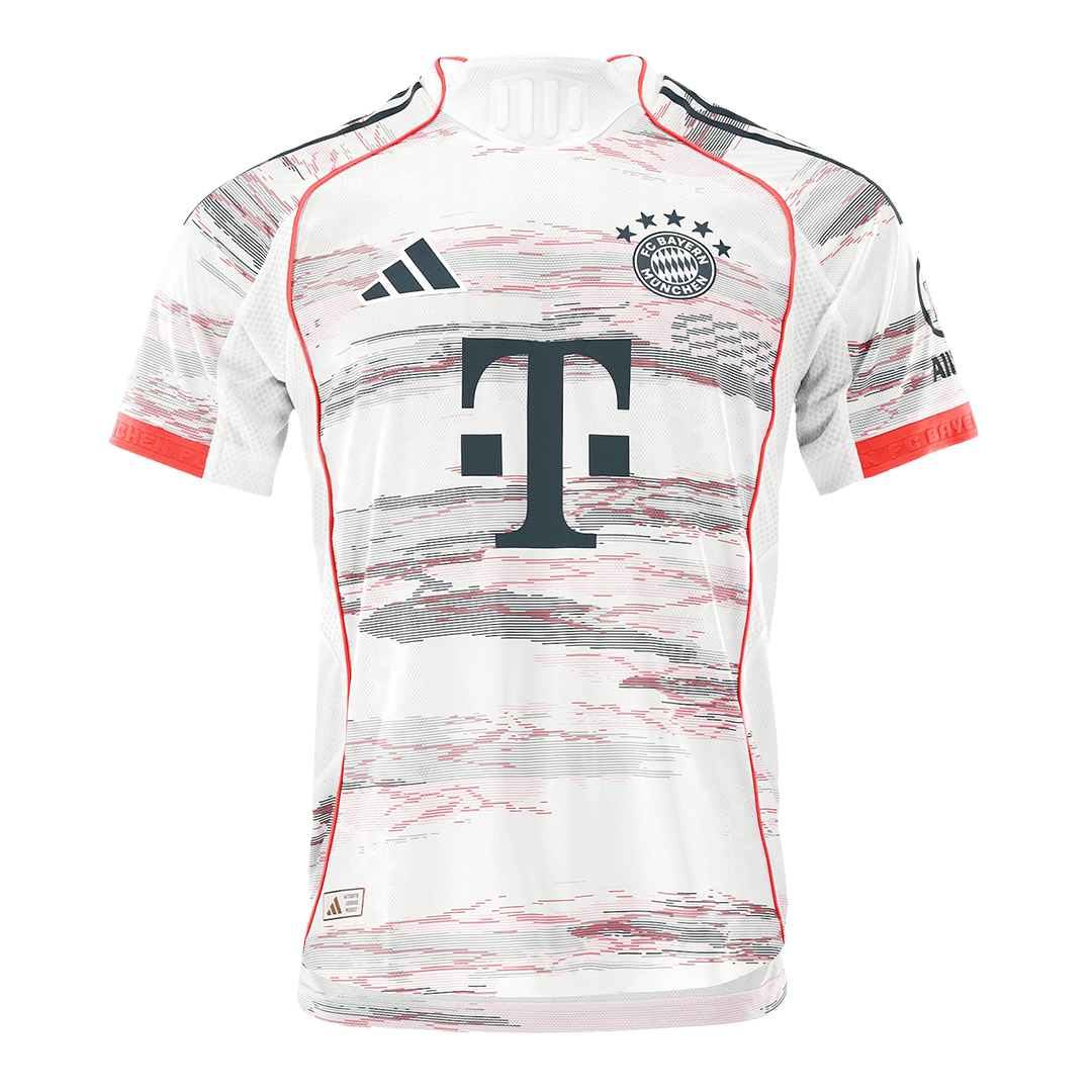 Authentic Bayern Munich Away Soccer Jersey 2025/26 White