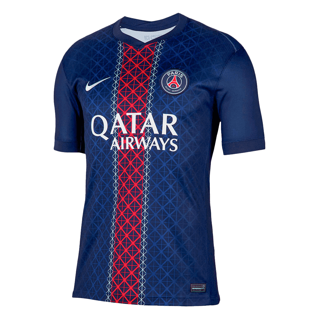 KVARATSKHELIA #7 PSG Home Soccer Jersey 2025/26 - Image 9