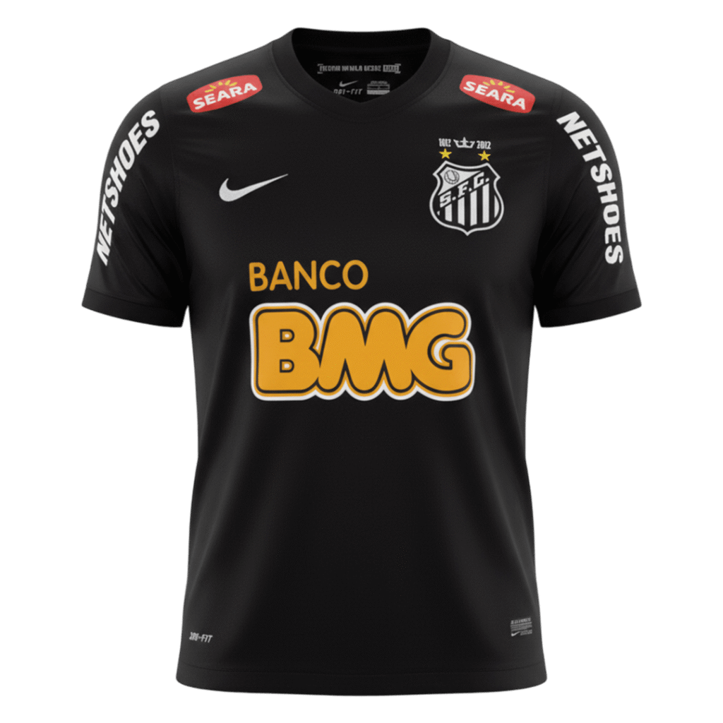 Retro Soccer Jersey Santos FC Away 2011/12