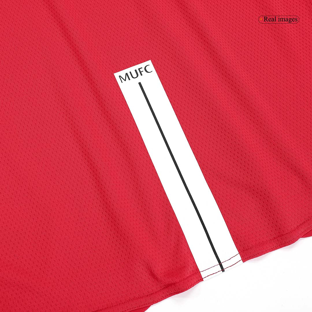 Retro Jersey ROONEY #10 Manchester United Retro Jersey Home Soccer Shirt 2007/08 - UCL Final - Image 2