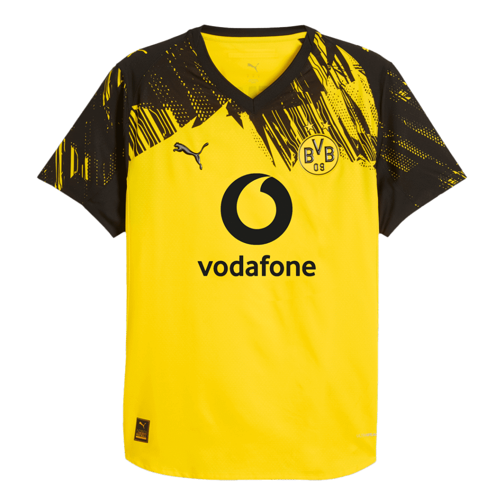 Borussia Dortmund Home Authentic Soccer Jersey 2025/26