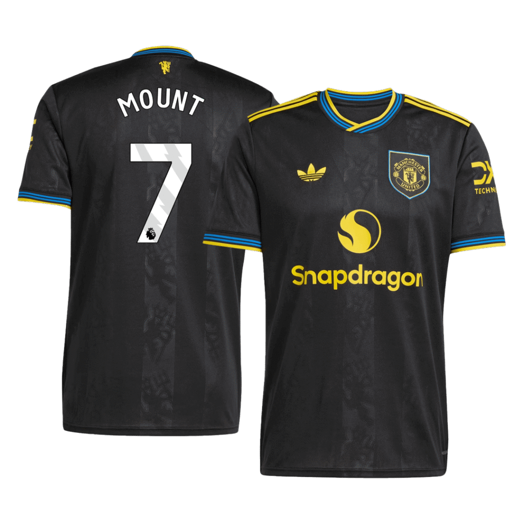 MOUNT #7 Manchester United Third Away Soccer Jersey 2025/26