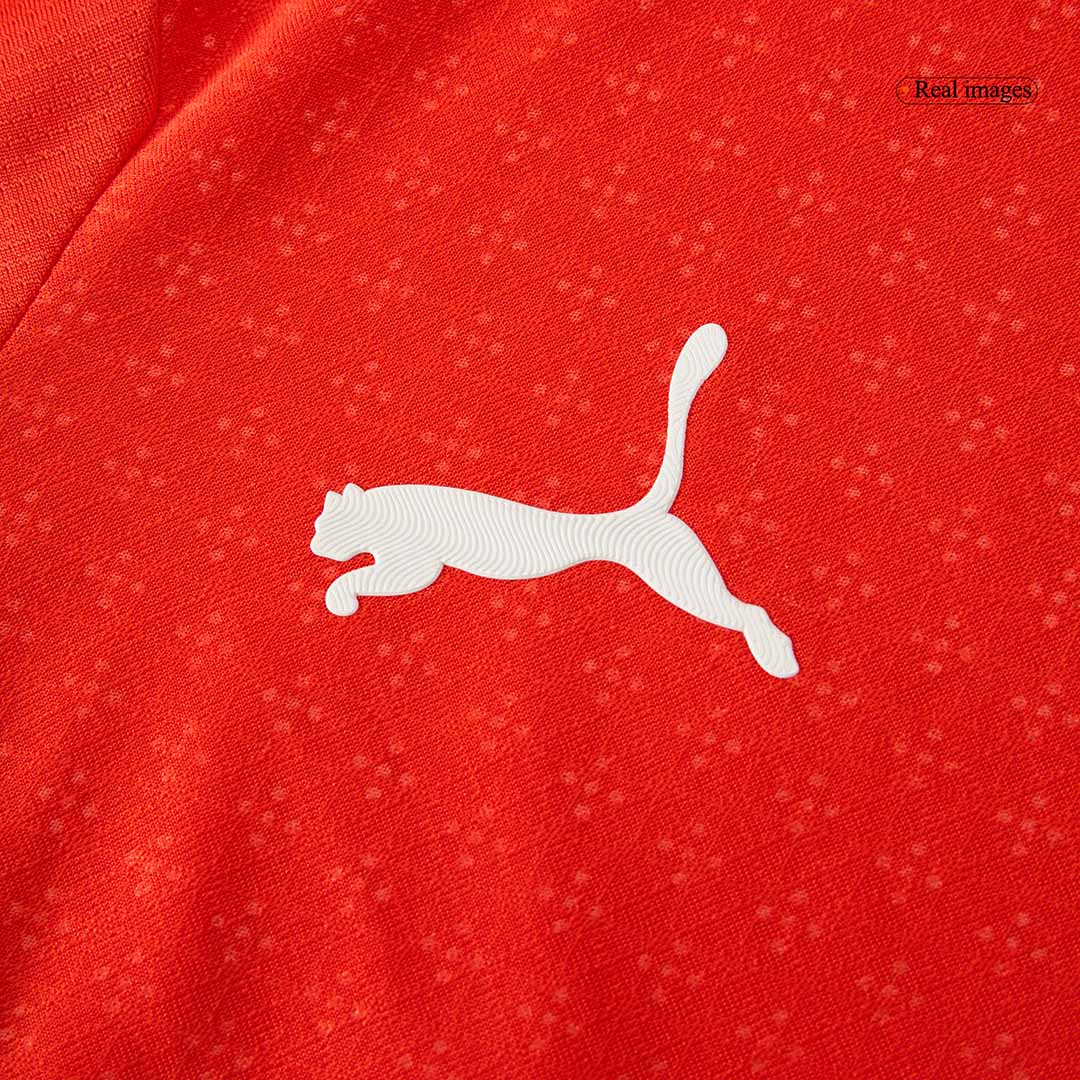 Authentic Portugal Home Soccer Jersey 2025 Red - Image 7