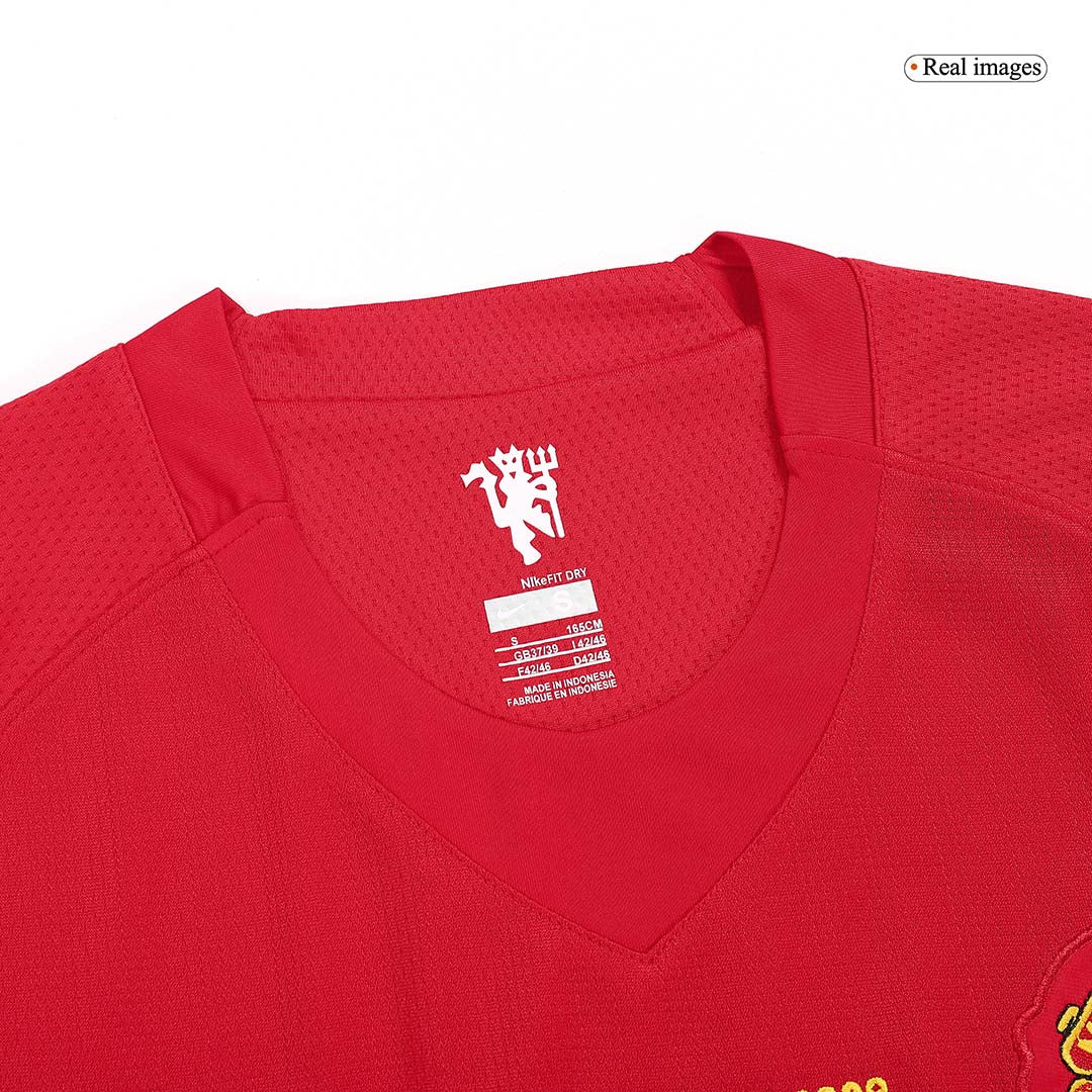 Retro Jersey ROONEY #10 Manchester United Retro Jersey Home Soccer Shirt 2007/08 - UCL Final - Image 9