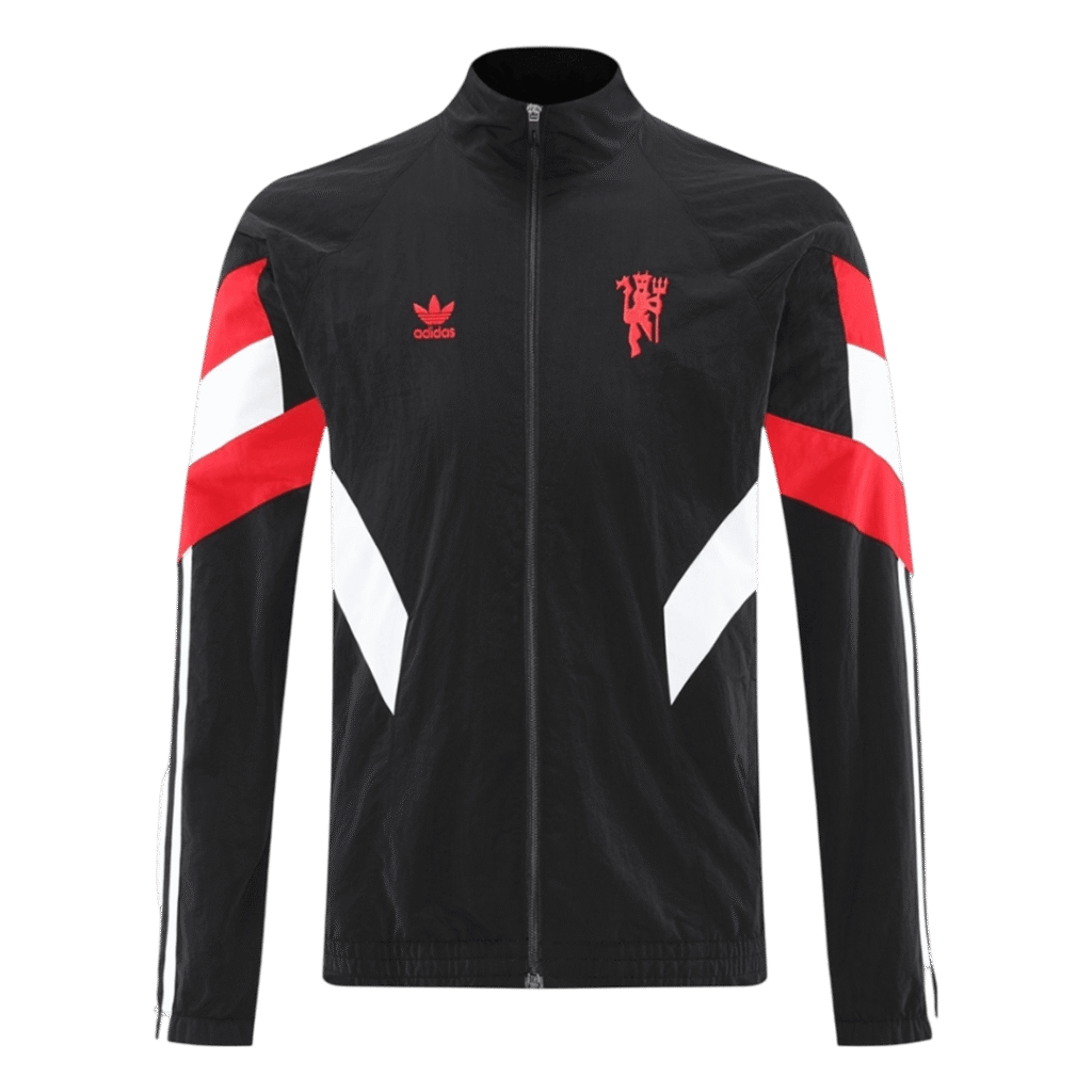 Manchester United Windbreaker Jacket 2025/26 - Black
