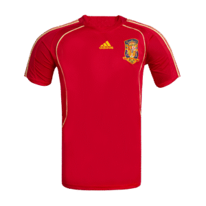 Retro 2008 Spain Home Soccer Jersey