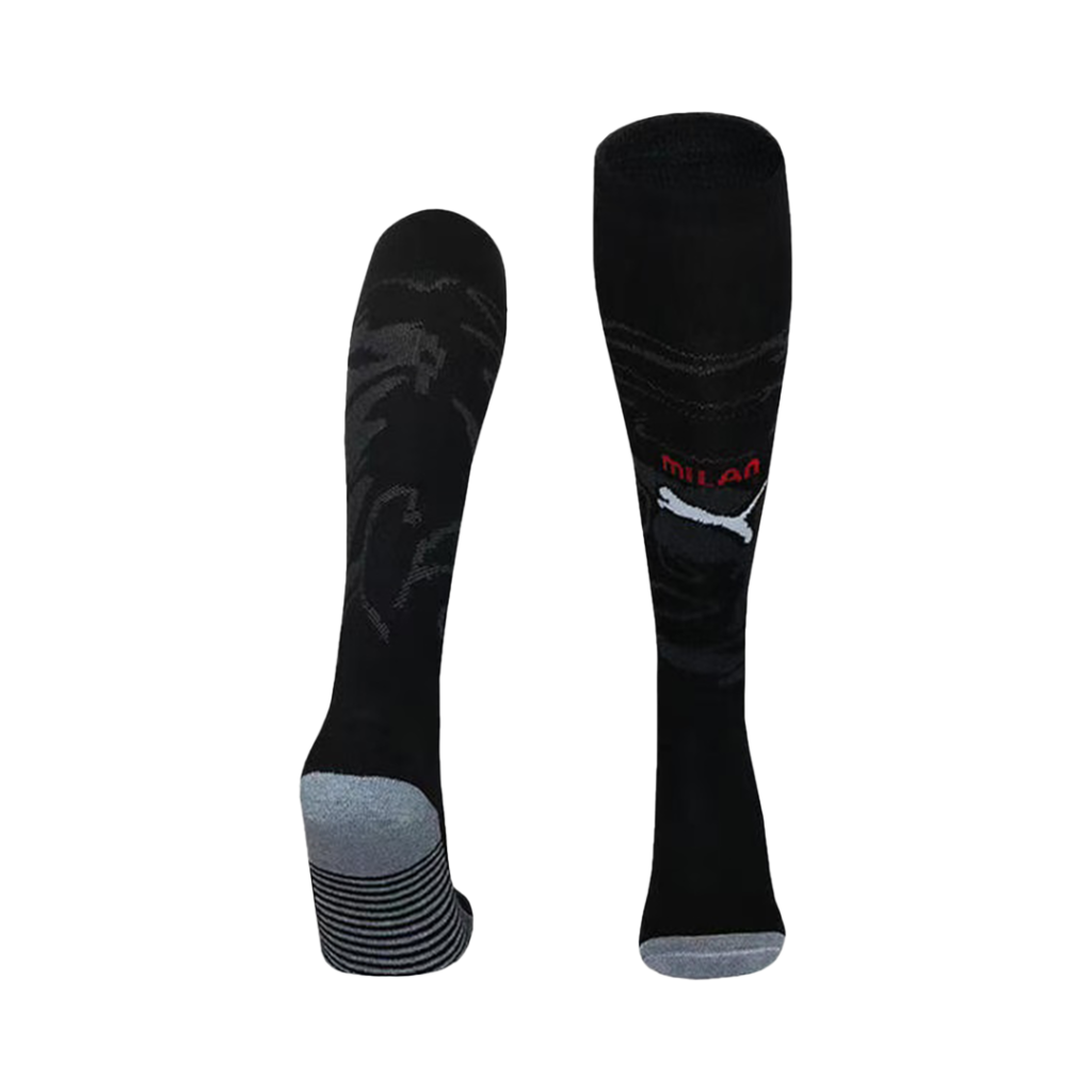 AC Milan Home Soccer Socks 2025/26 Kids