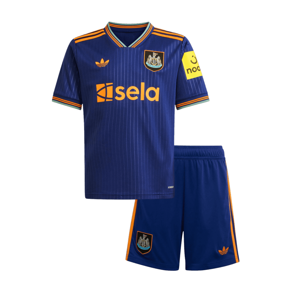 Newcastle United Third Away Kids Soccer Jerseys Kit 2025/26