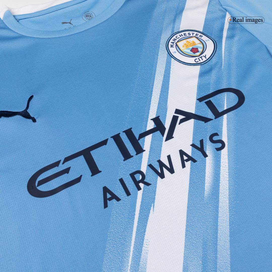 CHERKI #10 Manchester City Home Soccer Jersey 2025/26 - Image 6