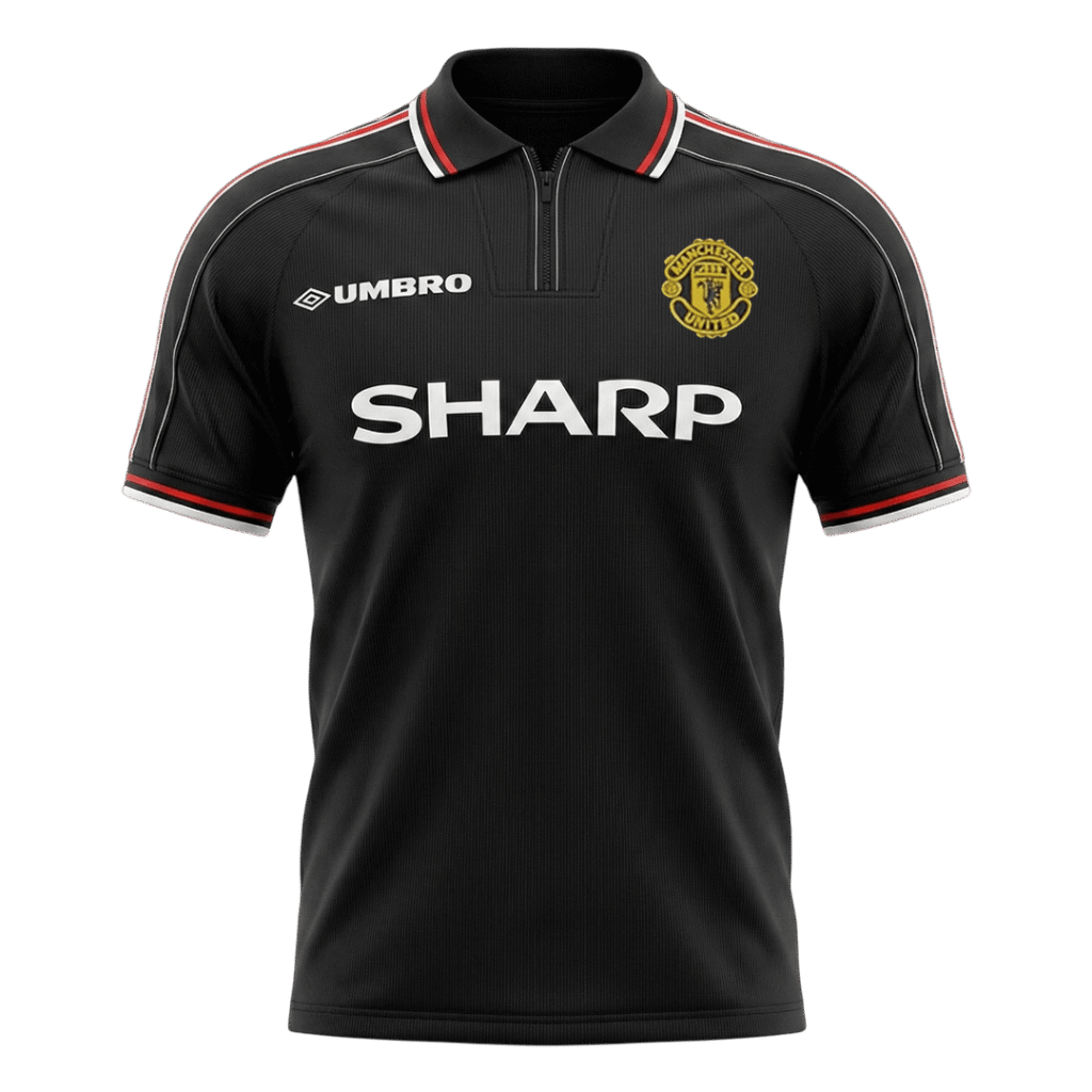 Retro Soccer Jersey Manchester United Away 1998