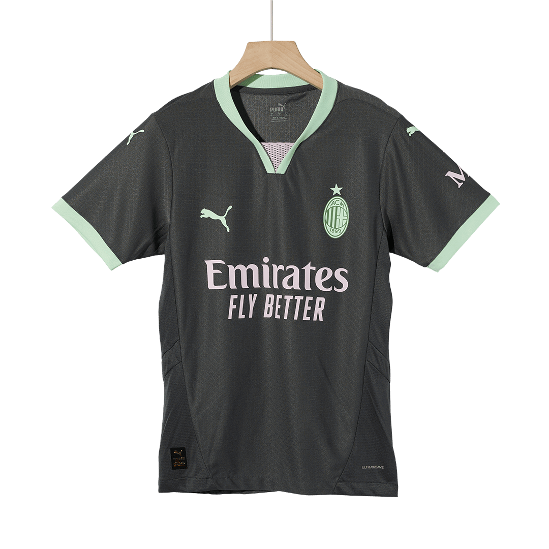 Authentic PULISIC #11 Soccer Jersey AC Milan Third Away Shirt 2024/25 - Image 5