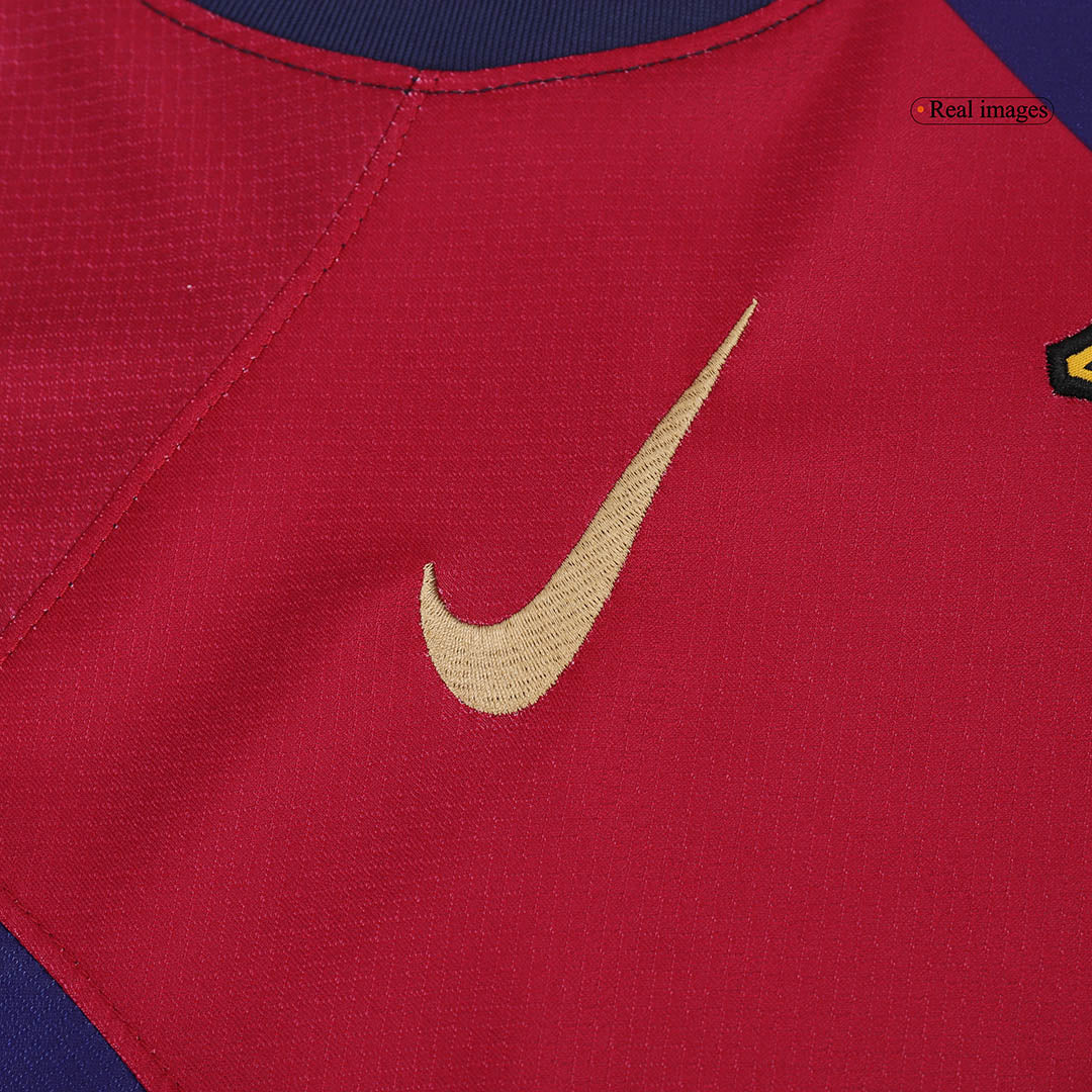 Gift-Barcelona Home Soccer Jersey 2024/25 - Spotify Logo Without Text - Image 6