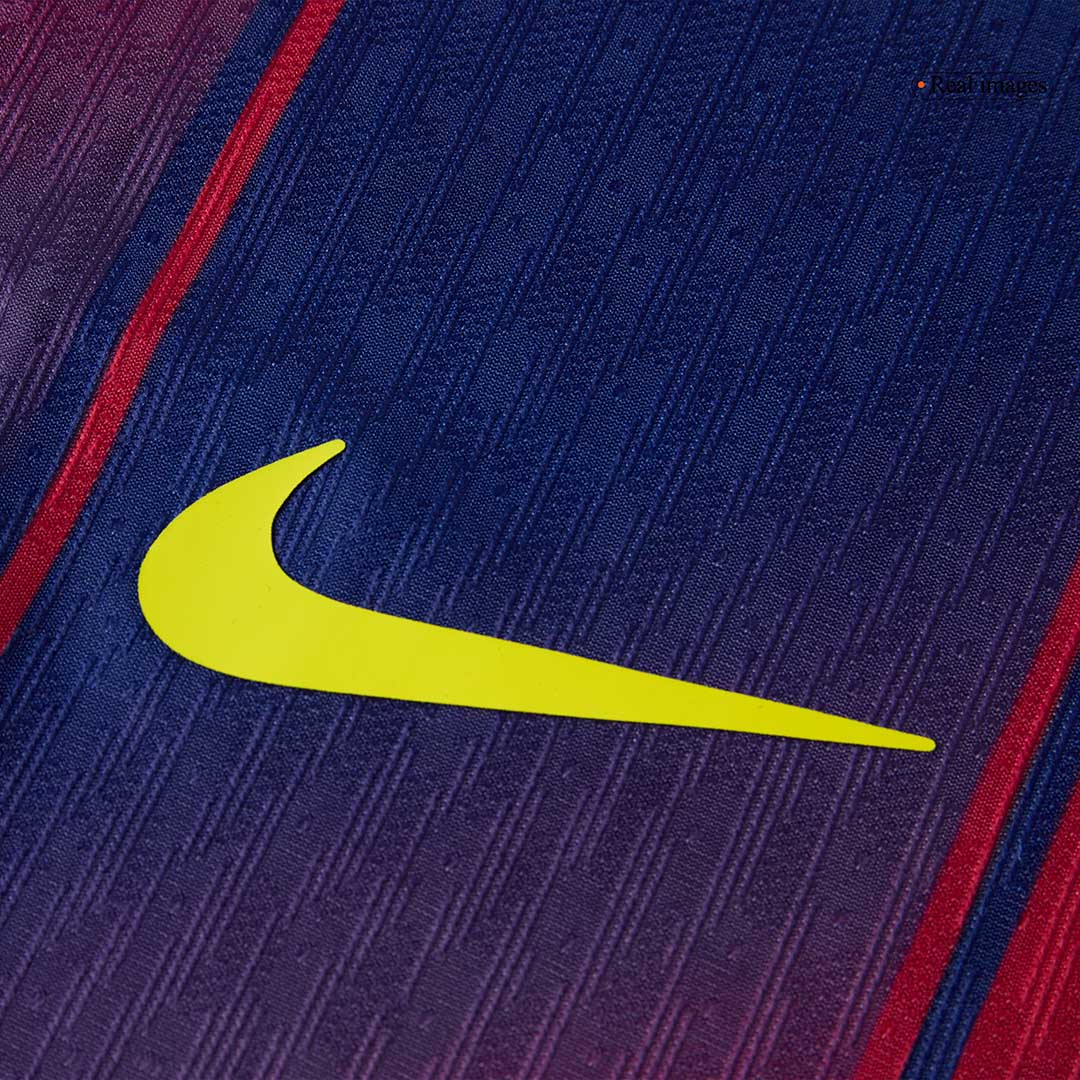 PEDRI #8 Barcelona Home Authentic Soccer Jersey 2025/26 - UCL - Image 9