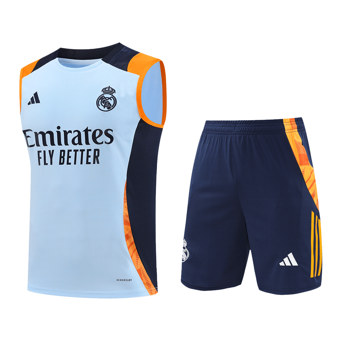Real Madrid Pre-Match Soccer Training Kit 2024/25 - Image 2
