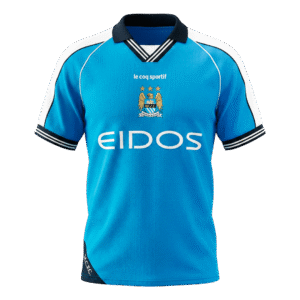 Retro Soccer Jersey Manchester City Home 1999/01