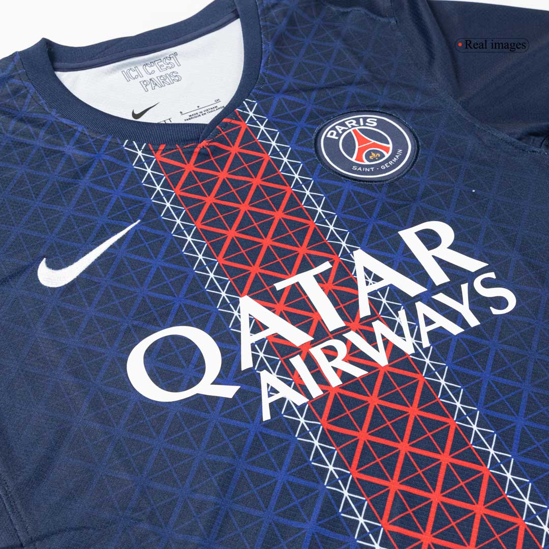 KOLO MUANI #23 PSG Home Soccer Jersey 2025/26 - Image 4