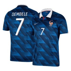 DEMBELE #7 France Home Soccer Jersey World Cup 2026