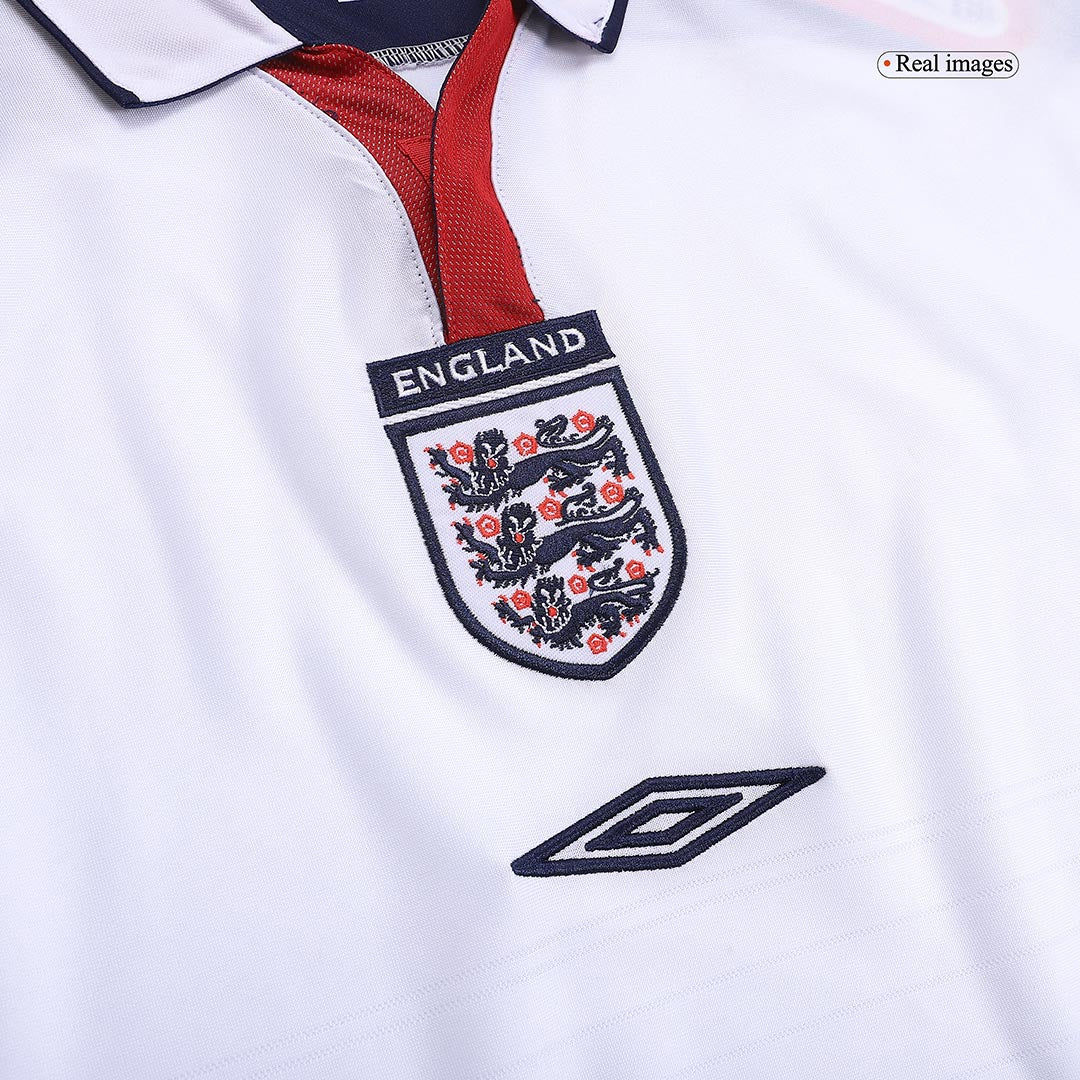 Retro Soccer Jersey England Home Euro Cup 2004 - Image 6