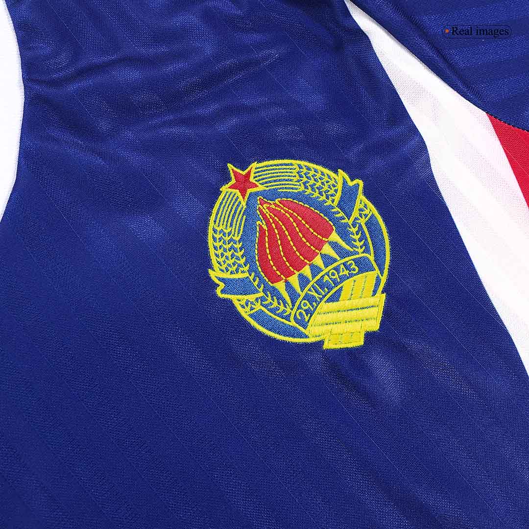 Retro Soccer Jersey Yugoslavia Home 1990 - Image 5