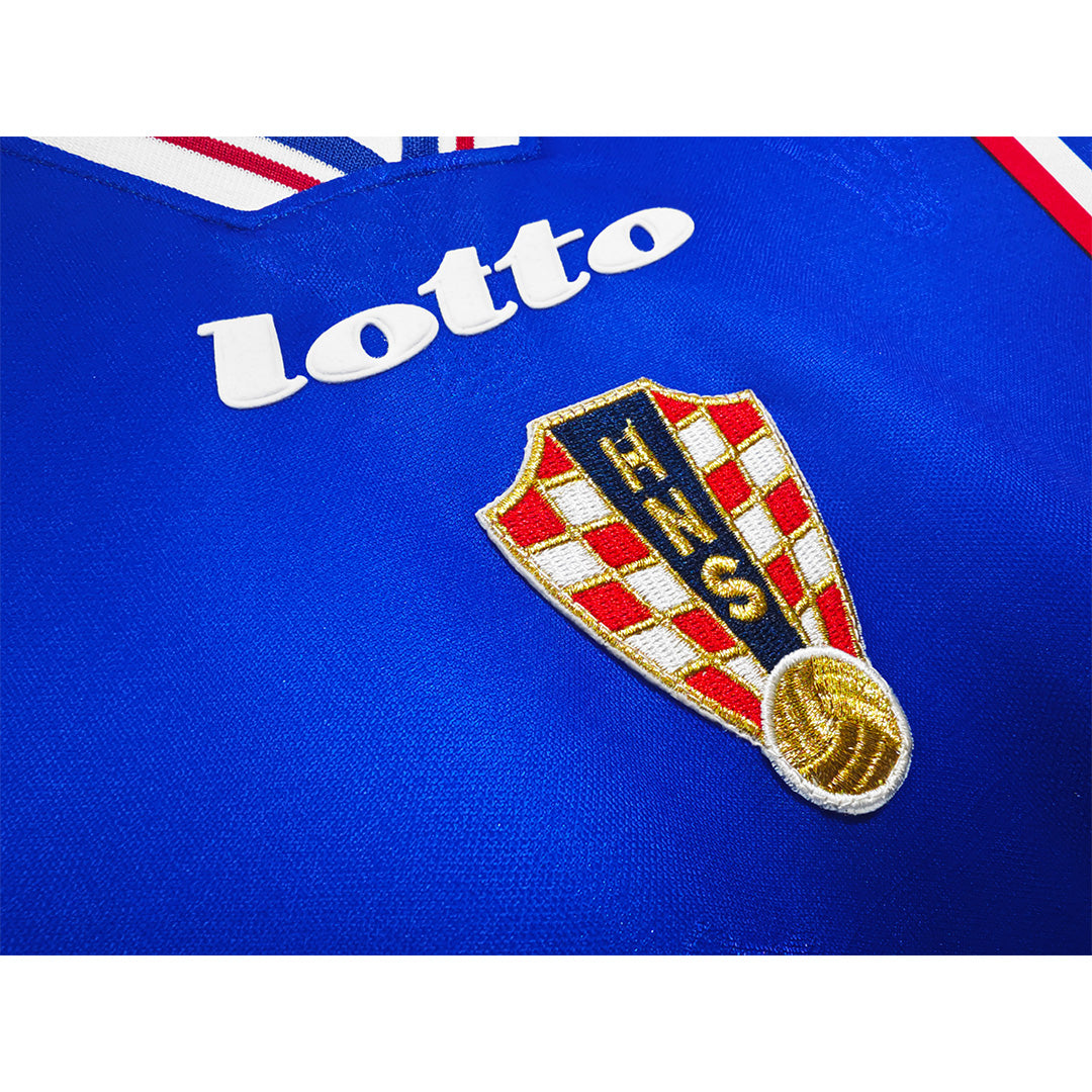 Retro Soccer Jersey Croatia Away World Cup 1998 - Image 2