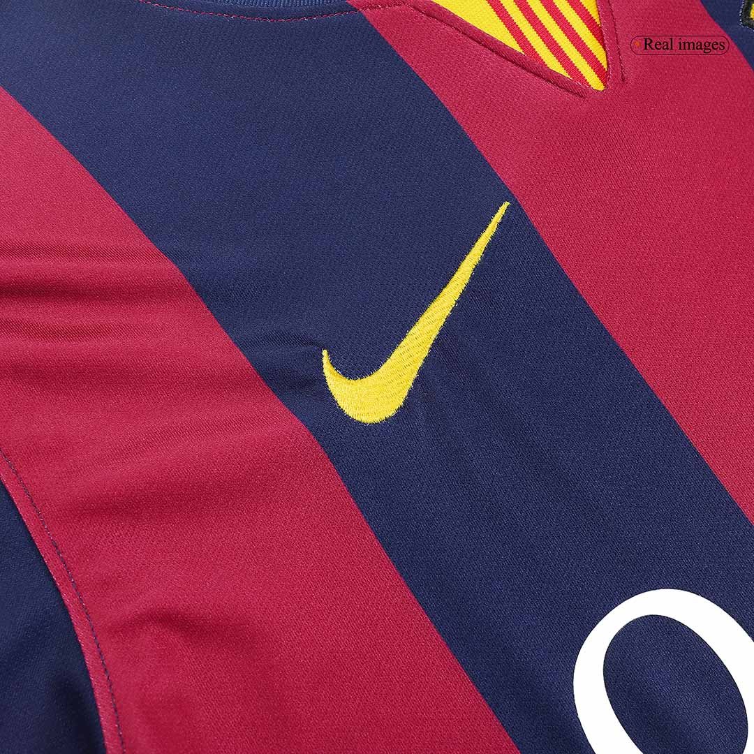 Retro Soccer Jersey Barcelona Home 2014/15 - Image 6