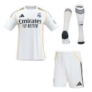 Real Madrid Home Jerseys Full Kit 2025/26