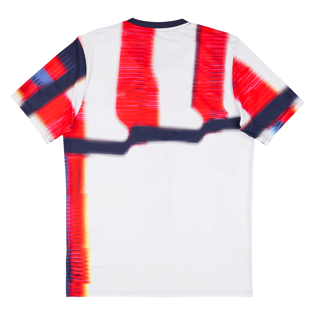 Bayern Munich Pre-Match Soccer Jersey 2025/26 Red&White - Image 8