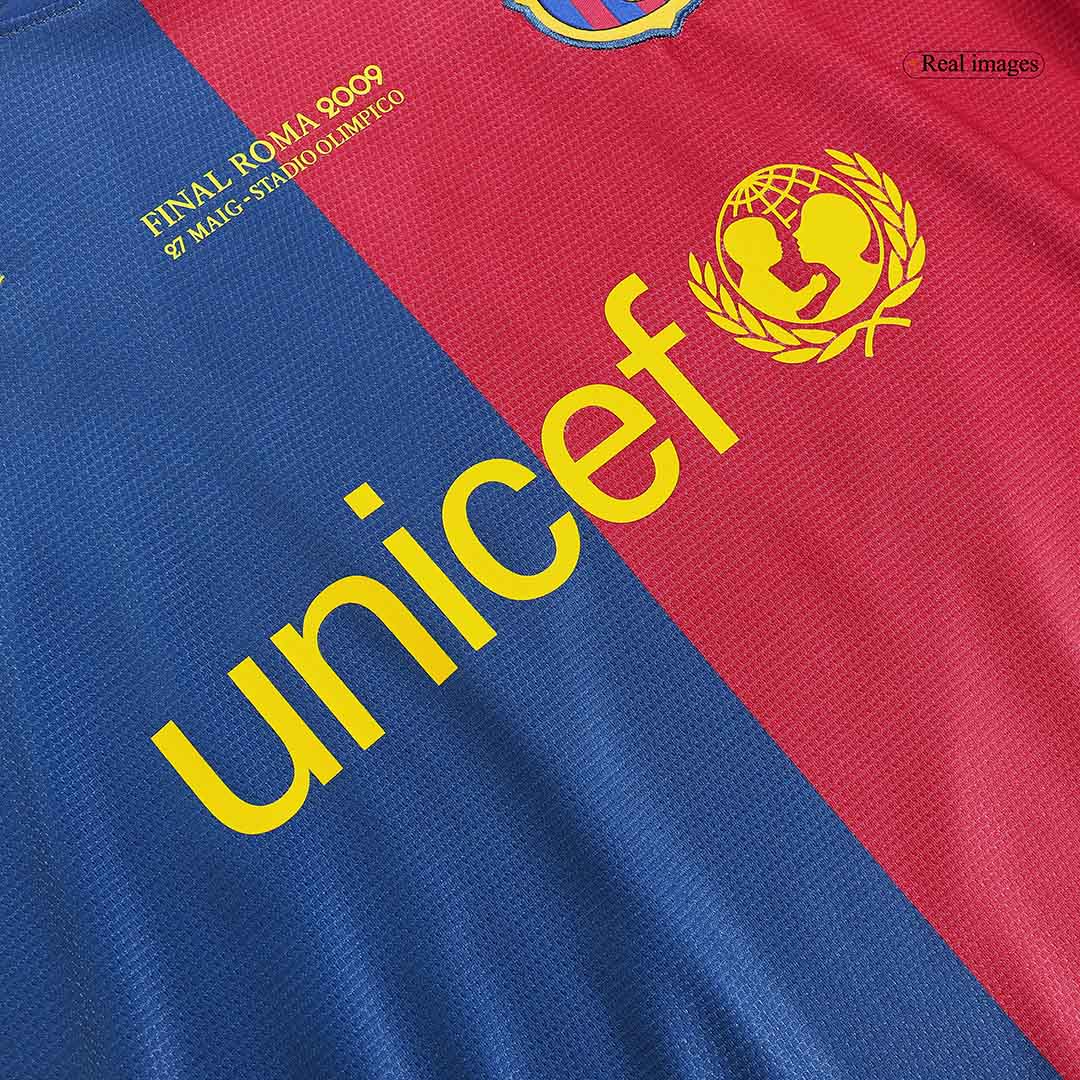 MESSI #10 Home Retro Jersey Soccer Jersey 2008/09 - UCL UCL Final - Image 3