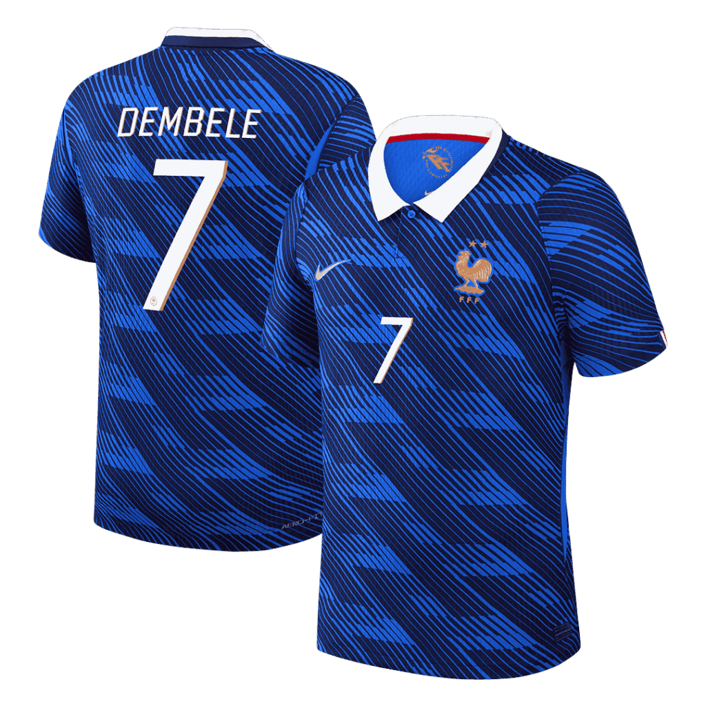 DEMBELE #7 France Home Player Version Jersey World Cup 2026