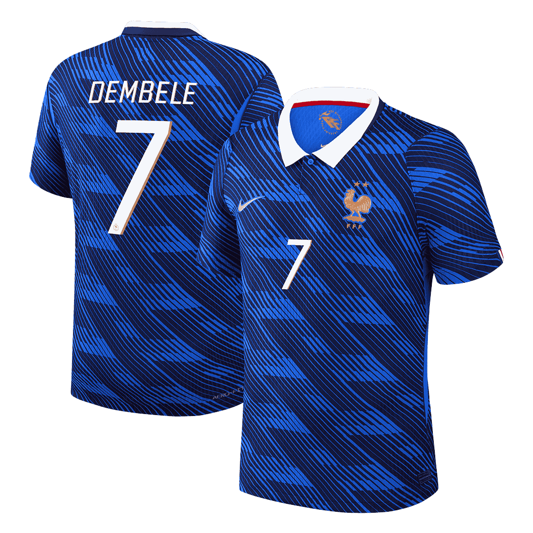 DEMBELE #7 France Home Player Version Jersey World Cup 2026