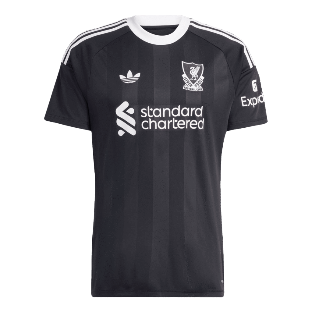 Liverpool Goalkeeper Soccer Jersey 2025/26 Black