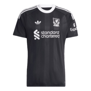 Liverpool Goalkeeper Soccer Jersey 2025/26 Black