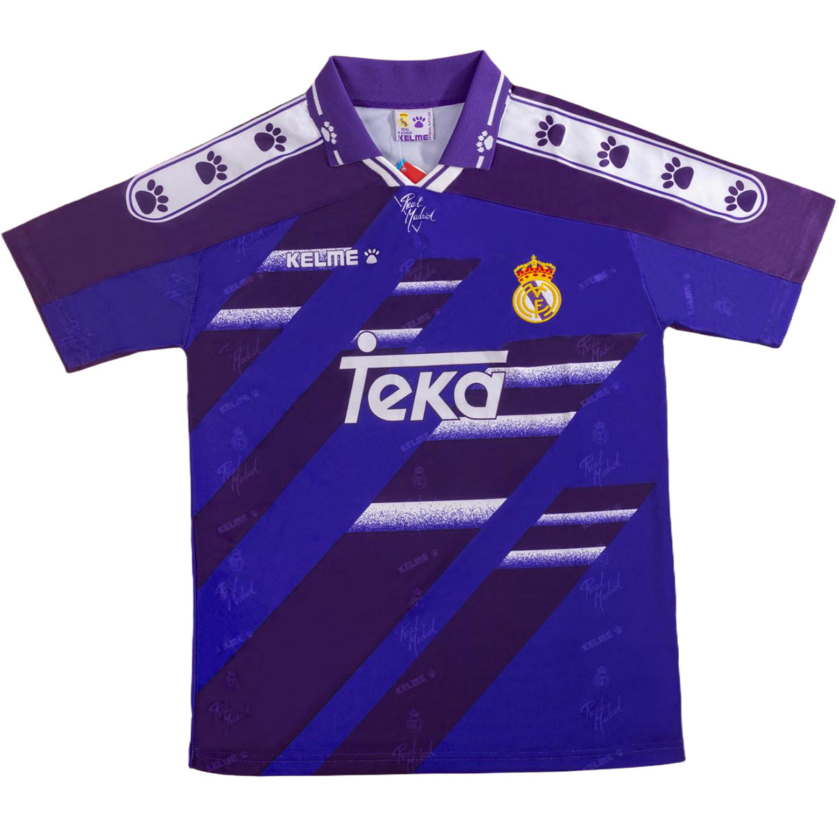 Retro Soccer Jersey Real Madrid Away 1994/96 - Image 3