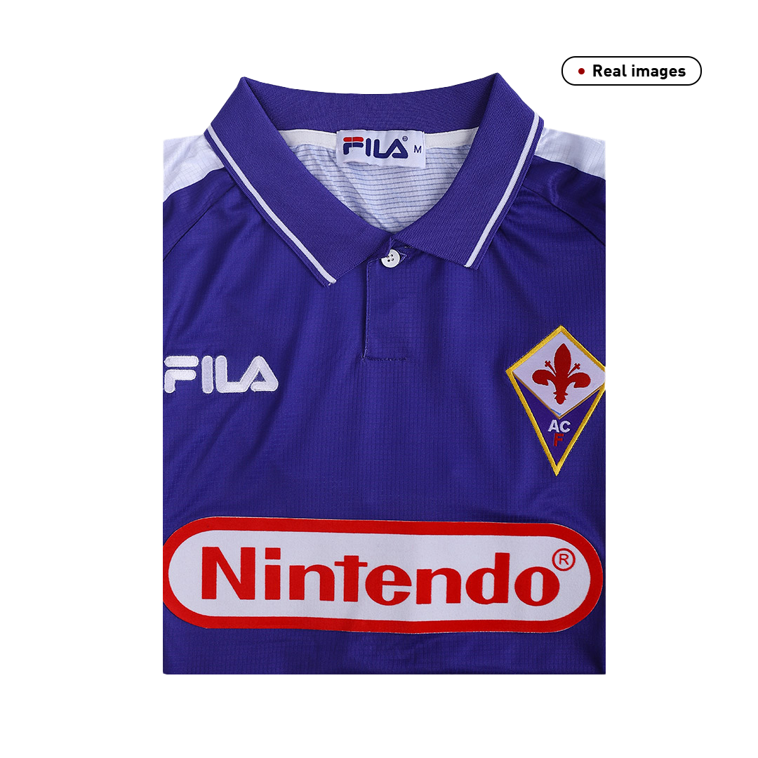 Retro Soccer Jersey Fiorentina Home 1998/99 - Image 4