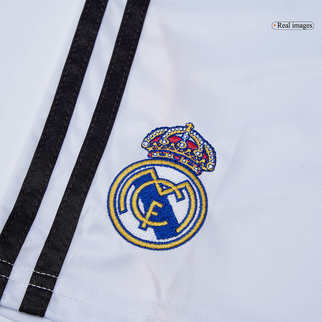 Real Madrid Home Kids Soccer Jerseys Full Kit 2025/26 - Image 9