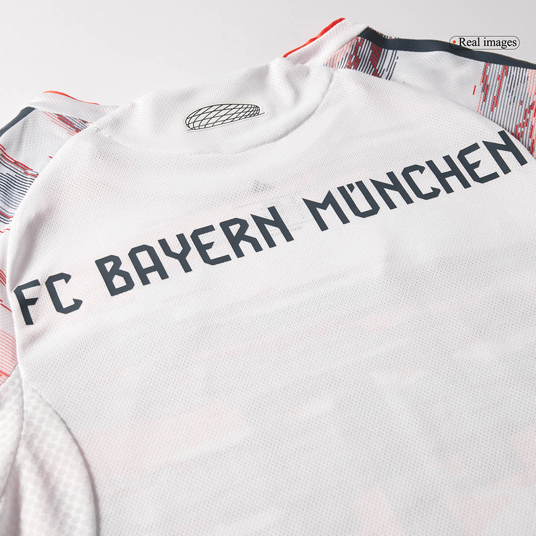 Authentic KANE #9 Bayern Munich Away Soccer Jersey 2025/26 White - Image 2