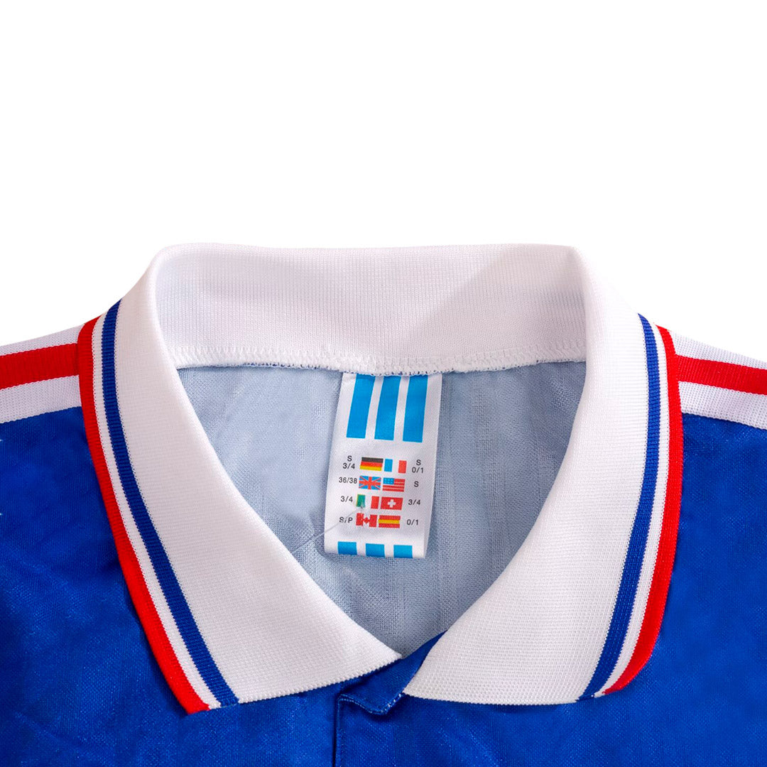 Retro 1994 France Home Soccer Jersey - Image 5