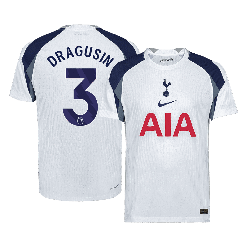 DRAGUSIN #3 Tottenham Hotspur Home Player Version Jersey 2025/26