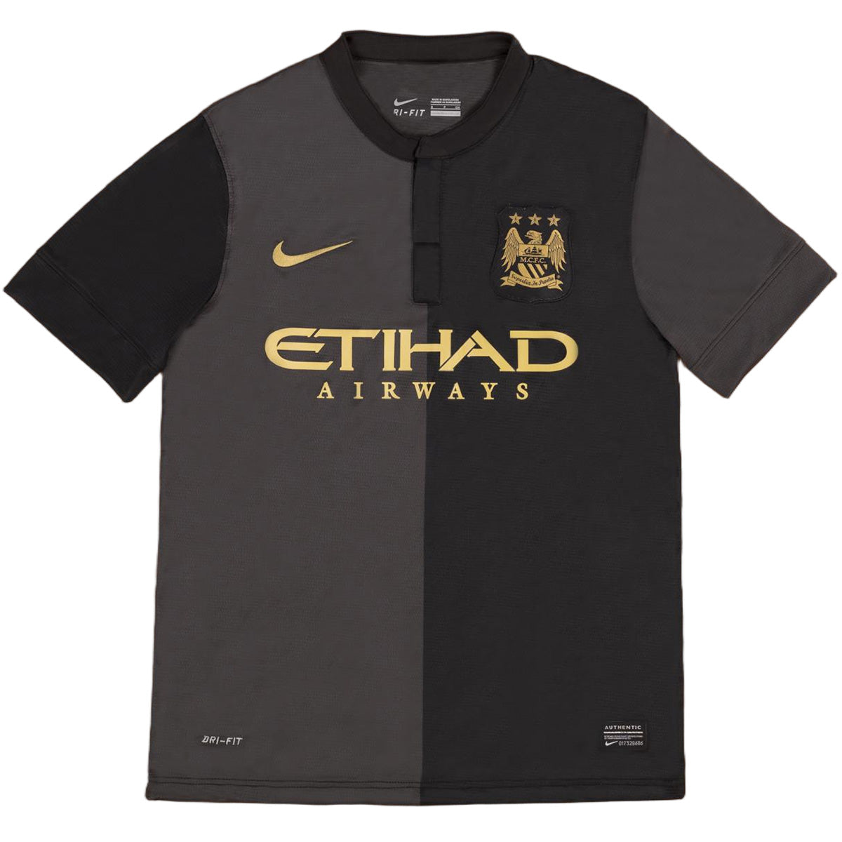 Retro Soccer Jersey Manchester City Away 2013/14 - Image 3