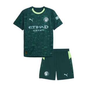 Manchester City Kids Soccer Jerseys Kit 2025/26