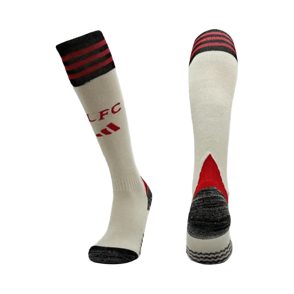 Liverpool Away Soccer Socks 2025/26 Kids