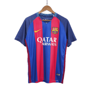 Retro 2016/17 Barcelona Home Soccer Jersey
